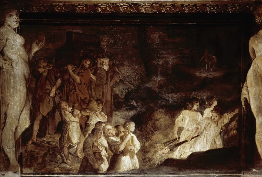 Episodio della vita di Jason - I finti funerali di Jason, Museo Civico Medioevale, Bologna